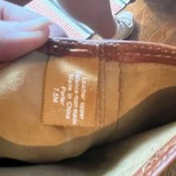 Alfani Brown high heeled leather boots size 7.5 - Picture 5 of 5